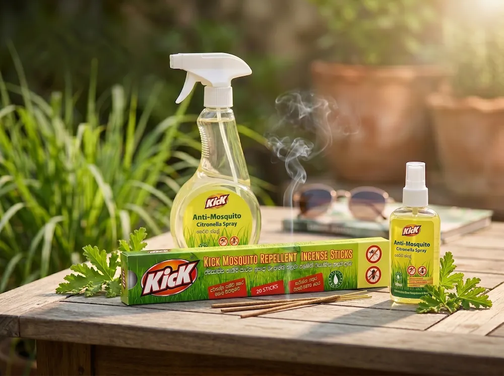 Kick natural repellent products