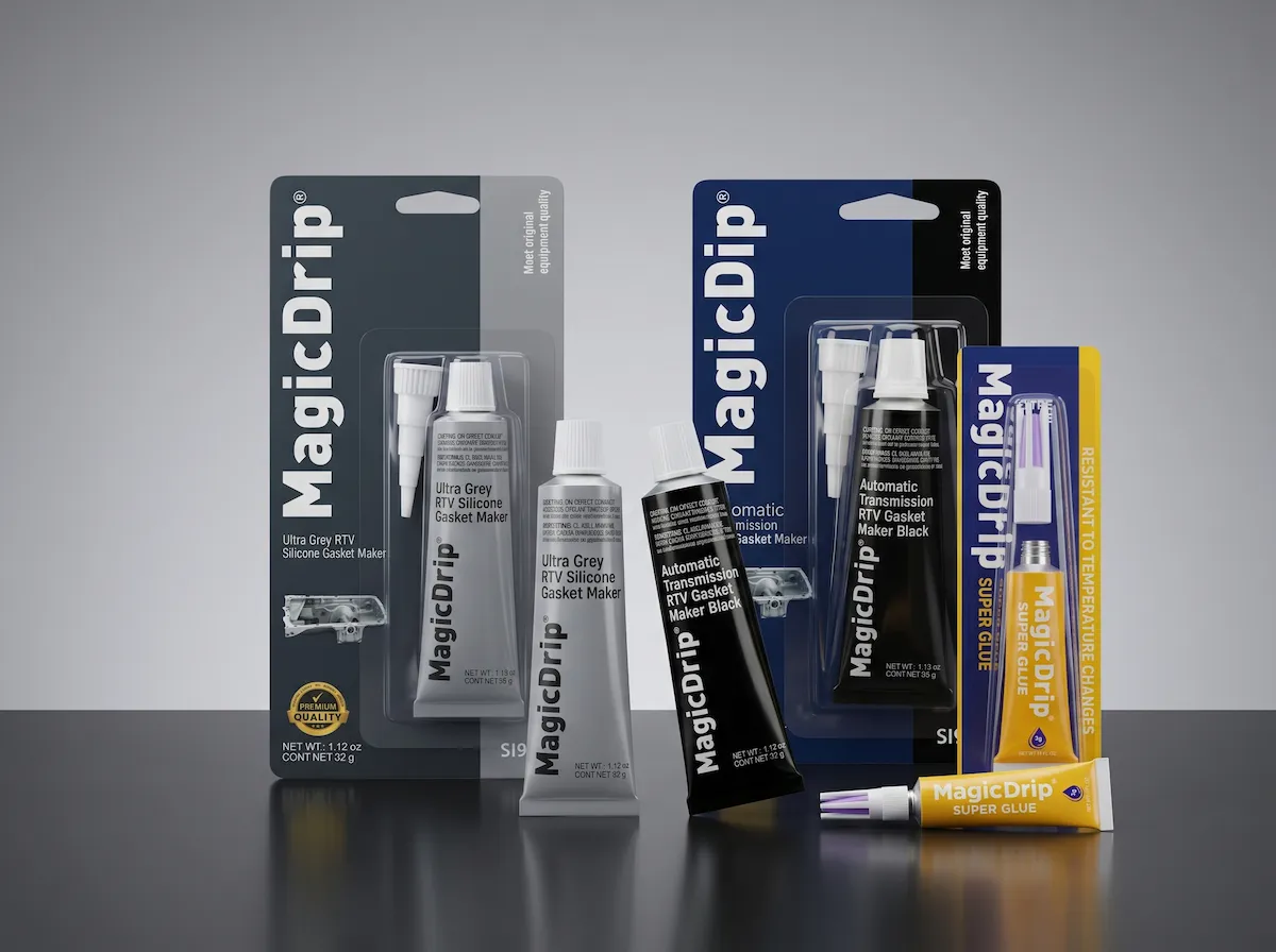 MagicDrip adhesive and repair products
