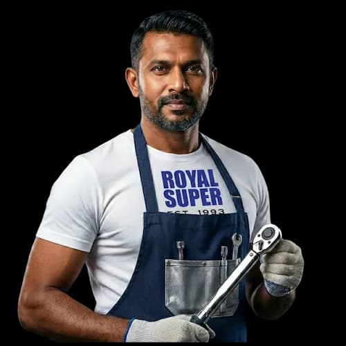 Royal Super production and engineering team member