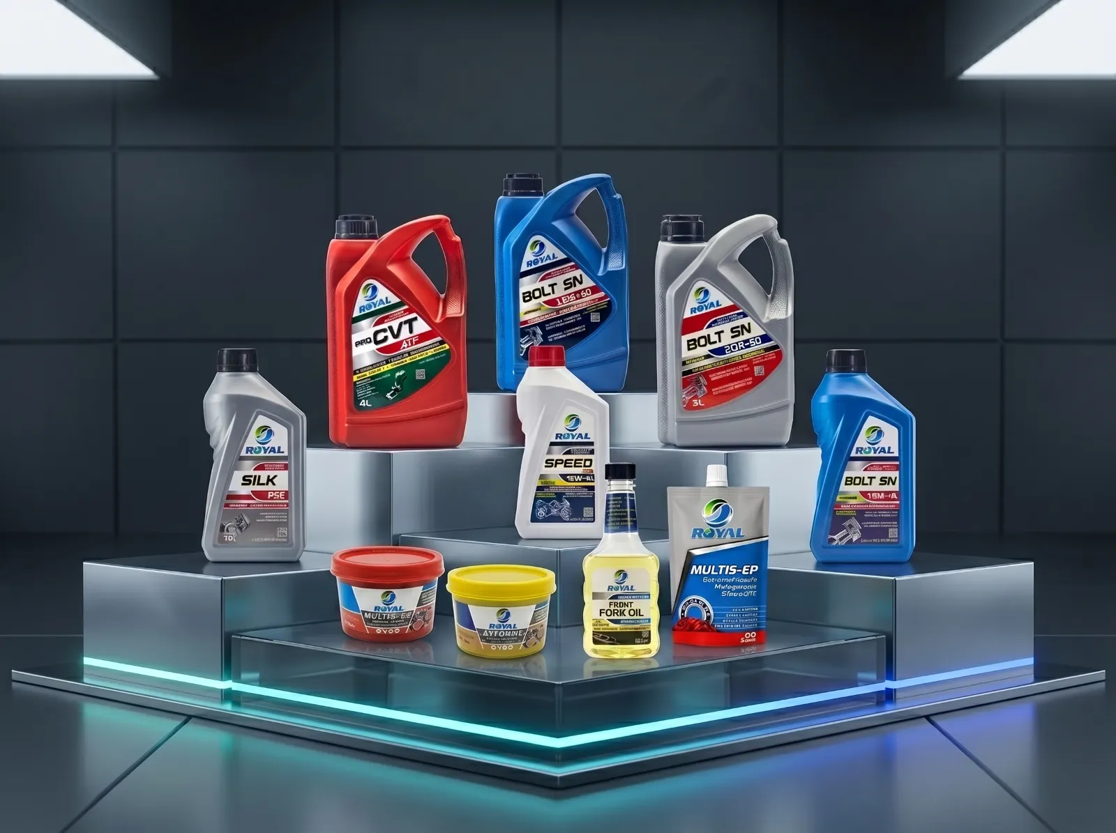 Royal Lubricants product range