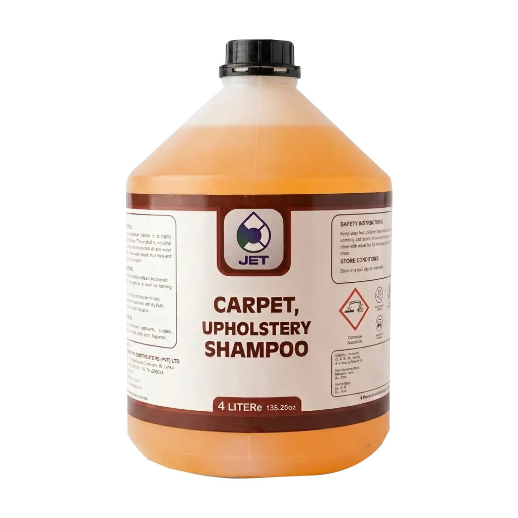 CARPET, UPHOLSTERY SHAMPOO (JET)