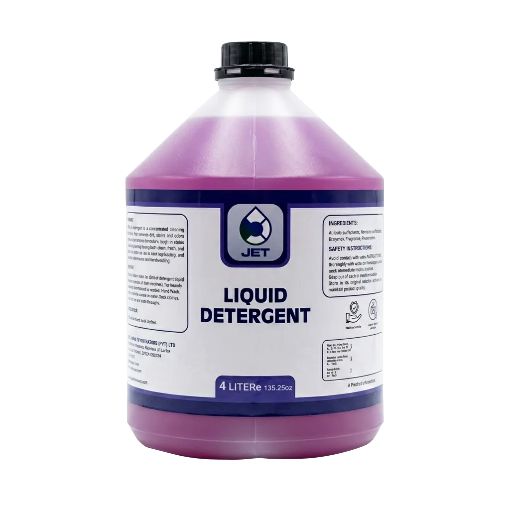 LAUNDRY LIQUID DETERGENT (JET)